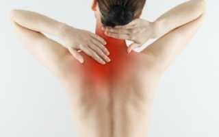 Болит спина ниже шеи посередине