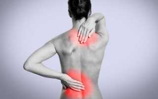 Жар в области спины и болит