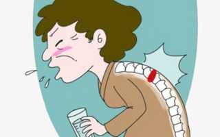 Болит правая часть спины и кашель