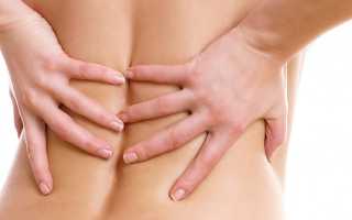 От чего может болеть спина в области почек