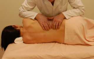 После массажа долго болит спина