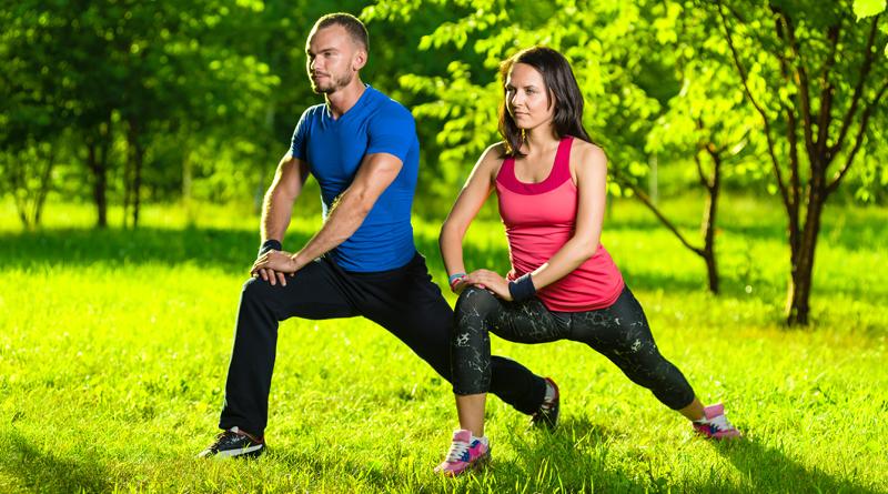 зарядка чтоб не болела спина